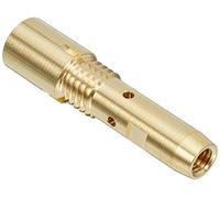 Abicor Binzel 142.0163.5 latón punta de contacto Soporte para soplete, M8 x M12 x 1 Hilo Tamaño, 63,4 mm de longitud (5 unidades)