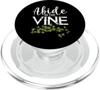 Abide in The Vine Camisa Christain Faith Camisa Dios Biblia PopSockets PopGrip para MagSafe
