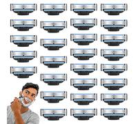 Abiemuce 28 PCS Cuchillas Mach 3, Maquinillas de Afeitar Para Hombres, Recambios de Cuchillas