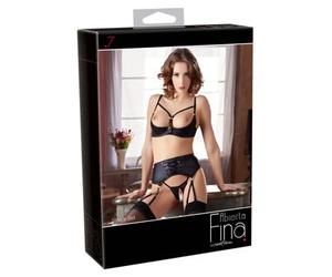 Abierta Fina Hebe - Strapsset (85B/L, 1 unidad)