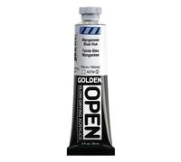 ABIERTO Acr?licos de secado lento de GOLDEN Manganese Blue Hue Tubo de 2 fl oz. Pintura acr?lica profesional transparente