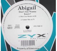 Abigail - Don't You Wanna Know [Vinilo][Import]