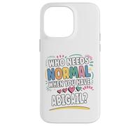 Abigail Personalized Name Funny Cute Custom Abigail Name Carcasa para iPhone 14 Pro MAX