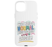 Abigail Personalized Name Funny Cute Custom Abigail Name Carcasa para iPhone 15 Plus