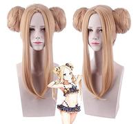 Abigail Williams Peluca de cosplay Fate/Grand Order Peluca de cosplay con doble trenzado Cola de caballo Pelo sintético Fiesta de Halloween FGO Wig Fate Grand Order WIG PL-674