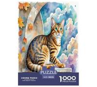 Abisinia 1000 Piezas Animales Rompecabezas De Desafiantes Juguetes Juego De Habilidad para Niños Regalos 38x26cm/1000pcs
