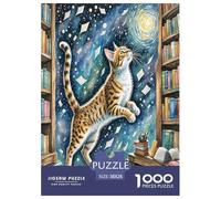 Abisinia 1000 Piezas Animales Rompecabezas De Desafiantes Juguetes para Adultos Juego De Habilidad para Toda La Familia Regalos 38x26cm/1000pcs