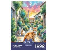 Abisinia 1000 Piezas Animales Rompecabezas De Desafiantes Juguetes para Adultos Juego Familiar Niños Regalos 70x50cm/1000pcs