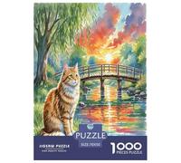 Abisinia 1000 Piezas Animales Rompecabezas De Desafiantes Juguetes Rompecabezas De Juego Actividades Familiare Regalos 70x50cm/1000pcs