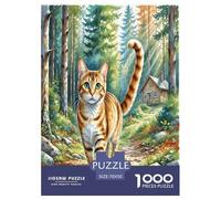 Abisinia 1000 Piezas Animales Rompecabezas De Desafiantes Juguetes Rompecabezas De Juego Actividades Familiare Regalos 70x50cm/1000pcs