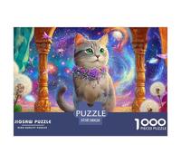 Abisinia Puzzle 1000 Piezas Linda Mascota, Clásicos Rompecabezas De Bricolaje, De Noches De Juegos Desafiantes, Regalo, para Adultos Y Niños A Partir De 12 Años 38x26cm/1000pcs