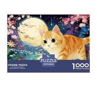 Abisinia Puzzle 1000 Piezas Linda Mascota, Clásicos Rompecabezas De Bricolaje, De Noches De Juegos Desafiantes, Regalo, para Adultos Y Niños A Partir De 12 Años 38x26cm/1000pcs