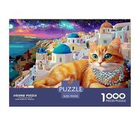 Abisinia Puzzle 1000 Piezas Linda Mascota, Clásicos Rompecabezas De Bricolaje, De Noches De Juegos Desafiantes, Regalo, para Adultos Y Niños A Partir De 12 Años 70x50cm/1000pcs