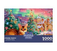 Abisinia Puzzle 1000 Piezas Linda Mascota, Clásicos Rompecabezas De Bricolaje, Desafío Ideal, Puzzles Gift, para Adultos Y Niños A Partir De 12 Años 38x26cm/1000pcs