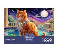 Abisinia Puzzle 1000 Piezas Linda Mascota, Clásicos Rompecabezas De Bricolaje, Juego Familiar, Colección De Arte, para Adultos Y Niños A Partir De 12 Años 70x50cm/1000pcs