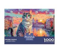 Abisinia Puzzle 1000 Piezas Linda Mascota, Diversión Rompecabezas De Bricolaje, Entretenimiento Creativo, Regalo, para Adultos Y Niños A Partir De 12 Años 38x26cm/1000pcs