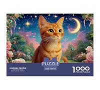 Abisinia Puzzle 1000 Piezas Linda Mascota, Entretenimiento Rompecabezas De Bricolaje, Entretenimiento Creativo, Regalo, para Adultos Y Niños A Partir De 12 Años 70x50cm/1000pcs