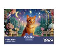 Abisinia Puzzle 1000 Piezas Linda Mascota, Entretenimiento Rompecabezas De Bricolaje, Entretenimiento Creativo, Puzzles Gift, para Adultos Y Niños A Partir De 12 Años 38x26cm/1000pcs