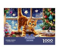 Abisinia Puzzle 1000 Piezas Linda Mascota, Entretenimiento Rompecabezas De Bricolaje, Juego Familiar, Regalo, para Adultos Y Niños A Partir De 12 Años 52x38cm/1000pcs
