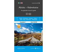Abisko Kebnekaise Kungsleden 1 map + guide (1) (Outdoorkartan 50)