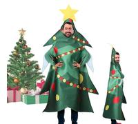 Abito Per Albero Di Natale - Disfraz Cosplay Per Vacanze Per Adulti, Abbigliamento Da Palcoscenico E Da Festa | Costumi Natalizi Per Adulti Per Compleanni, Riunioni, Amici E Di Famiglia