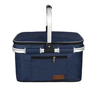 ABIUBIU Bolsa térmica de 35 litros, Cesta de Picnic, Cesta Grande aislada para el Almuerzo, Bolsa térmica para la Oficina, Camping, Picnic, Viajes, Lateral con Barra de Apoyo (protección de Patentes)