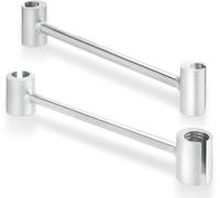 Abiyou 2 Piezas Herramienta De Ajuste De Bisagras De Puerta,Herramienta Reparación Bisagras Puerta,Herramientas De Reparación Adecuadas Para Puertas De Habitaciones,Puertas De Seguridad