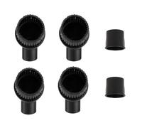 Abiyou 4PCS Cepillo de Aspiradora 35MM, Cepillo Redondo para Aspiradora Enviar 2PCS 32MM Adaptador Aspiradora, Universal Aspirador Accesorio, Redondo Aspiradora Cepillo, para Mayoría Aspiradora