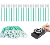 Abiyou Bastoncillos Limpieza de Espuma, 150 Piezas Palillos de Esponja de Limpieza, Hisopos de Espuma, Bastoncillos de Espuma, Espuma de Limpieza Varillas de Hisopos, para Impresoras, Cámaras