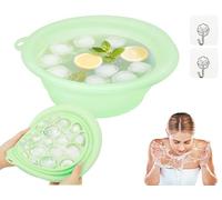 Abiyou Tazón Facial para Hielo, Cuenco de Baño de Hielo para Cara, Cuenco de Hielo de Silicona para Cara, Face Ice Bath Bowl, Recipiente PortáTil para Baño de Hielo Facial, para la Hinchazón Facial