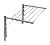 ABJ Tendedero Majka plegable (100 cm, Plata)