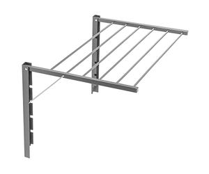 ABJ Tendedero Majka plegable (100 cm, Plata)