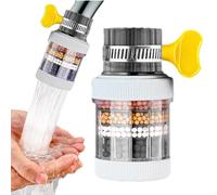 Ablandador de agua dura - Eliminador de cloro, cabezal pulverizador de alta ispositivo de higiene doméstica más saludable, colador de micrones, versátil y refrescante aireador para