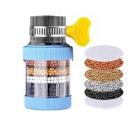 Ablandador de agua dura - Removedor de cloro, accesorio pulverizador de alta eficiencia, herramienta de higiene del hogar más saludable, colador de micras duradero | Aireador refrescante versátil para