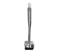 Ablandador de carne de acero inoxidable 304 resistente de doble cara con cabezales texturizados y lisos para carne de res, pollo, cerdo, herramienta de cocina plateada de 13.2 pulgadas