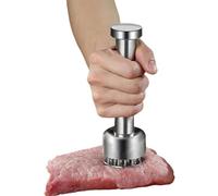 Ablandador De Carne De Acero Inoxidable - Herramienta Manual de Alta Resistencia y Uso Intensivo,Ablandador Manual para Carne con 21 Agujas | Para Cocinar en el Hogar Cerdo Res Bistec y Aves de Corral