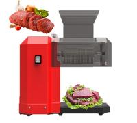 Ablandador de Carne eléctrico Comercial de 600 W, Herramienta ablandadora de Cubos de Carne de Acero Inoxidable con Espesor Ajustable, para Carne de Res, Pollo, Cerdo, Filete de Pescado