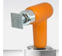 Ablandador de carne eléctrico de mano de 25 W, 6 niveles ajustables, cabezal de martillo desmontable de acero inoxidable, ideal for carne de res, pollo y cerdo.