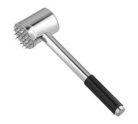 Ablandador de Carne, Martillo para Carne de Acero Inoxidable, Doble Cara, Apto para Lavavajillas, para Filetes, Chuletas, Pollo y Más