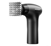 Ablandador eléctrico de carne con cabezal de acero inoxidable - Accesorio de cocina para filetes, carne de res y pollo - Metal 304, recargable por USB, compacto