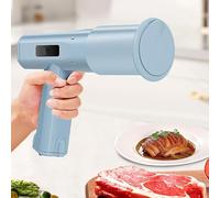 Ablandador eléctrico de carne, kit comercial con 13 agujas de acero inoxidable, recargable de mano, ideal para ablandar filetes, carne de res y pollo