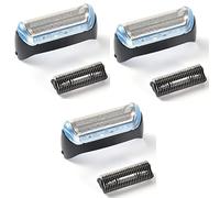 Abledance 3 piezas de la cabeza de la hoja de la afeitadora durable de la eléctrica para 10B/20B 180 190 170 1775 1735