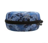 Ableholy Funda rígida para gafas de EVA pequeña para viajes, Azul grande, Large and Small Sizes