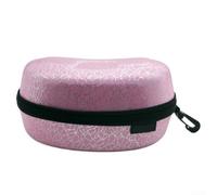 Ableholy Funda rígida para gafas de EVA pequeña para viajes, Grande rosa, Large and Small Sizes