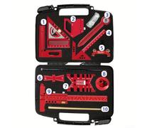 Ableholy Kit multifunción para carpintería, calibre de marcado de precisión, regla de cola de milano y escritura para tareas de carpintería, 290 mm (10 unidades)
