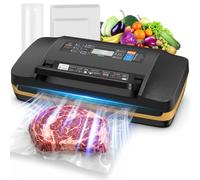 AbleMark Envasadora al Vacío Doméstica Alimentos, 95 kPa & Doble Sellado