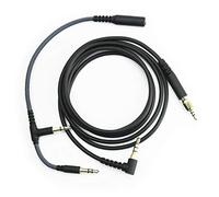 ABLET Cable de audio de repuesto compatible con auriculares Sennheiser Game Zero, Game ONE, PC 373D, PC 37X, GSP 350, GSP 500, GSP 600, 2,1 m