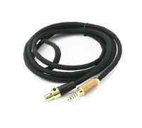 ABLET Cable de audio de repuesto de 4,4 mm, cable equilibrado compatible con auriculares Sennheiser HD490 PRO, HD490 PRO Plus 6N OCC, cobre chapado en plata, carcasa de madera de nogal