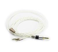 ABLET Cable HiFi con macho equilibrado de 4,4 mm a macho dual de 2,5 mm compatible con auriculares Hifiman HE400S, HE-400I, HE560 HE1000 y compatible con Sony WM1A, NW-WM1Z, PHA-2A