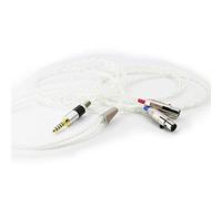 ABLET Cable HIFI con macho equilibrado de 4,4 mm para auriculares Audeze LCD-2, LCD-3, LCD-4, LCD-X, LCD-XC y SONY WM1A, NW-WM1Z, PHA-2A, cable de audio chapado en plata